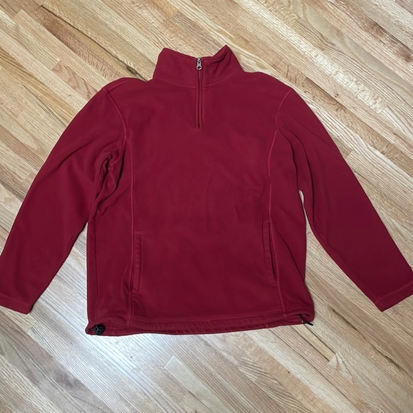 Croft & Barrow fleece pullover. Size Large. - Picture 1 of 8